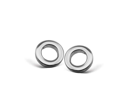 Oorbellen Rondje Zilver JE002S