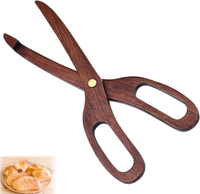 Houten Serveertangen voor Salades en Brood, Ideaal voor Keuken, Camping en Buffet, Perfect voor Desserts en Grillgerechten