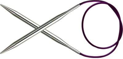 KnitPro Nova Metal rondbreinaalden 60cm 2.50mm.