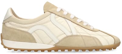 Sacha - Dames - Beige suède sneakers - Maat 36