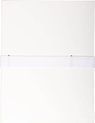 Exacompta 10x Map uitrekbare rug en klep in Balacron - 24x32 cm - Wit - 631E