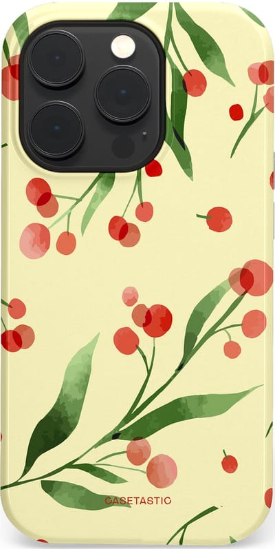 Casetastic Hoesje Geschikt voor Apple iPhone 14 Pro Magsafe - Stijlvolle Beschermende Duo-layer Case - Watermeloen