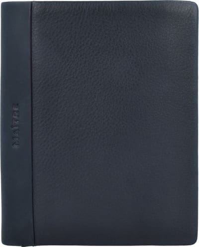 Maître Portemonnee Bundenbach Hainer BillFold V8 Black Zwart