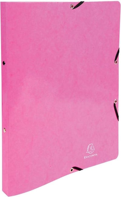 Exacompta Iderama Ringband met 2 ringen van 15mm - A4 - Roze - 54894E