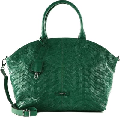 PICARD Leren Sunshine Shopper Green Donkergroen