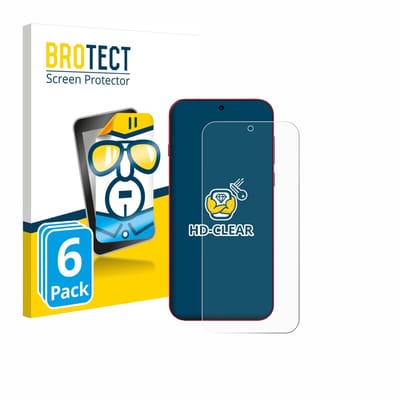 BROTECT - Screenprotector voor Oppo Find X9 - Folie Beschermfolie transparant 6 Stuks