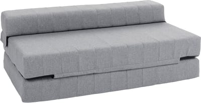 2-in-1 Bodensofa - Belastbaar tot 250 kg - Klappbaar Schlafsofa - Voor 2 Personen - Sofabed - Voor Woonkamer en Slaapkamer - Leinenoptik
