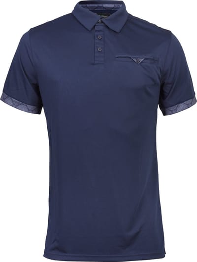 Func Factory mannen Poloshirt FLynn donkerblauw maat S