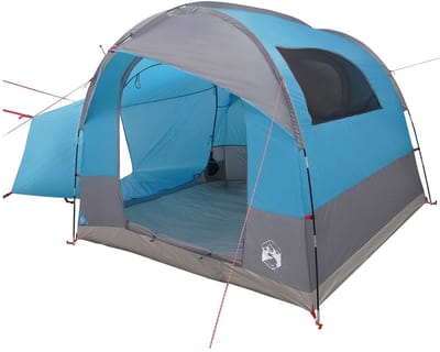 vidaXL Tailgate Tent met Regenfly Waterdicht Blauw 250 x 250 x 220 cm