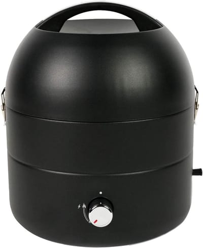 Tafelgrill compact - gasgrill met roestvrijstalen brander voor BBQ en camping