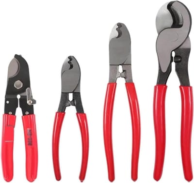 Krimptang Elektrische Draadstripper - Multitool Handgereedschap - Elektriciens Werk - Hoge Hefboomwerking - 1.0 Aantal - Zwart