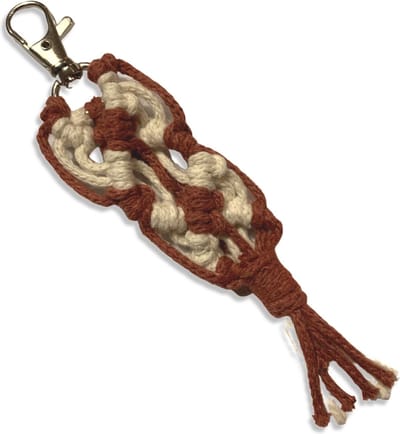 Macramé Sleutelhanger - Katoenkoord - Prijs per Stuk - Inclusief Verzendkosten