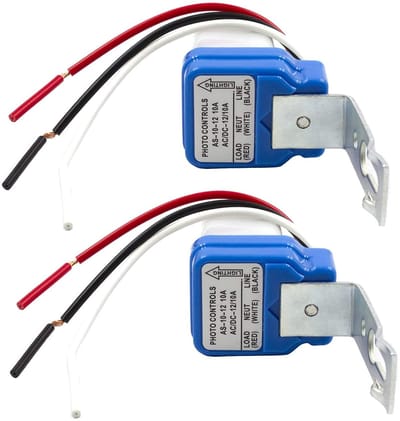 Automatische Lichtschakelaar met Fotocel - AC/DC 12V 10A