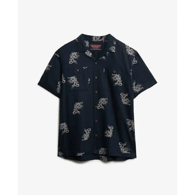 Superdry - Beach overhemd met korte mouwen - Heren - Shirts