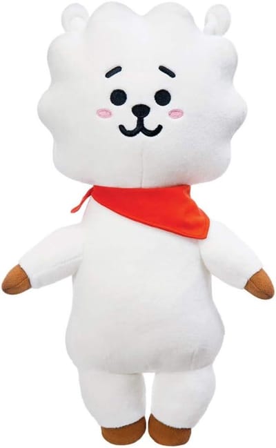 Pluche Speelgoed - Knuffelpop - Verjaardagscadeau - Officieel Merchandise - Medium formaat - Wit