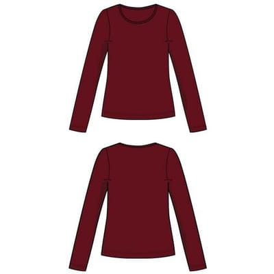 Oilily Toto Top- maatL Sun-Dried Tomato