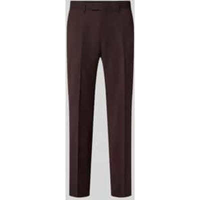 straight fit broek met lanawol met wol model 'Tenuta'
