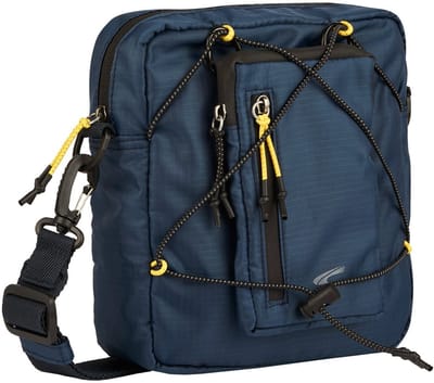 camel active Shores Cross Bag met reflecterende elementen - Maat menswear-S - Donkerblauw