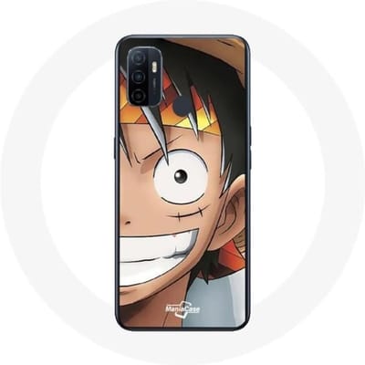 Oppo A53 hoesje Manga Luffy uit één stuk