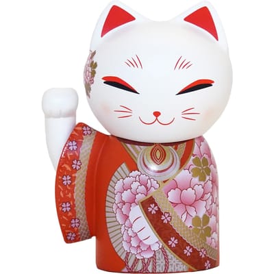Poupée Kimmidoll HARU MNFL006 Maneki-neko (9 cm de haut)