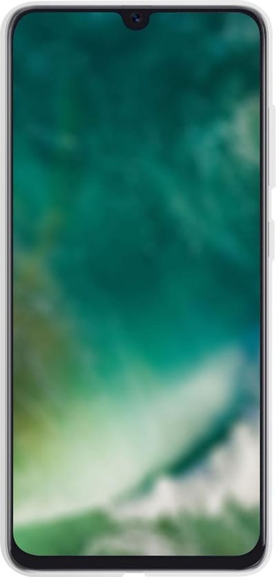 XQISIT Flex Backcover Hoesje - Geschikt voor Samsung Galaxy A41 - Gsm case - Transparant
