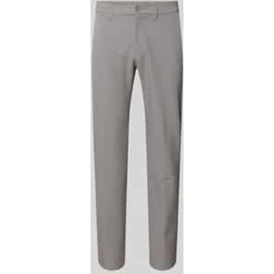 Slim fit stoffen broek van waterafstotend materiaal, model 'COMMUTER'