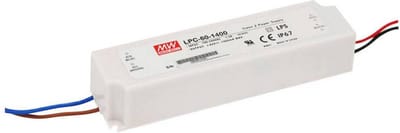 Mean Well LPC-60-1050 LED-driver Constante stroomsterkte 50.4 W 1.05 A 9 - 48 V/DC Niet dimbaar, Overbelastingsbescherm