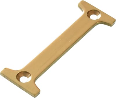 AMIG - Huisnummer I - Gepolijst Messing – 50 x 1,5 mm – Schroefbaar