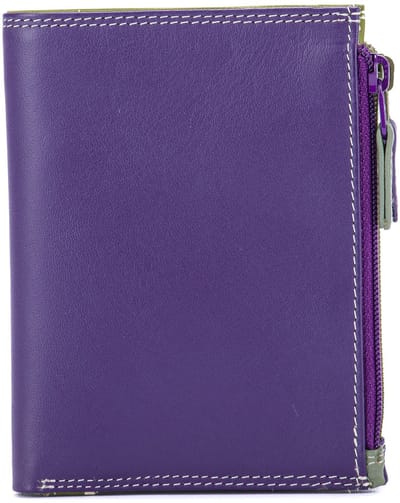 Mywalit Portemonnee RFID-bescherming Leer 9 cm - Dames - Horizontaal - orchid