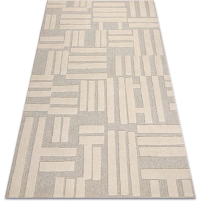 Kleden Rugsx FLUX 461.95.AE110 wollen tapijt OSTA - Geometrisch 120x170 cm