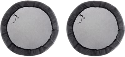 Regentonnet - 2 Stuks - Met trekkoord - Regentonnen Hoes - Beschermt tegen bladeren en muggenlarven - Diameter 99 cm - Buitentuin regentongaasafdekking - Beschermhoes voor regenton - Zwart - Polyester