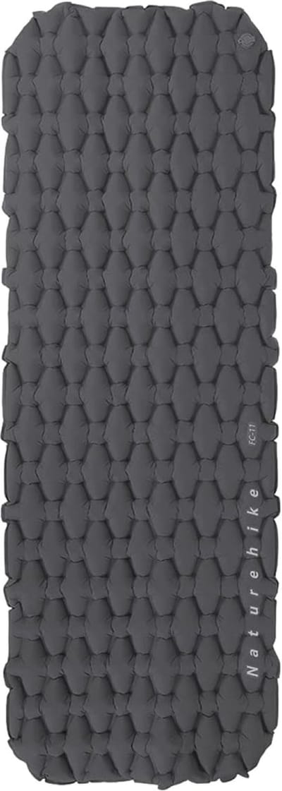 Ultralichte opblaasbare slaapmat, enkele slaapmatten, 6,5 cm dik, opblaasbare slaapmatten, buiten, compact en vochtbestendig voor wandelen, backpacken, kamperen