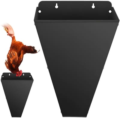 Professionele Slachtkegel voor Pluimvee, Metalen Kegels voor Kippen, Debleeding Funnel voor Grote Legkippen en Broilers