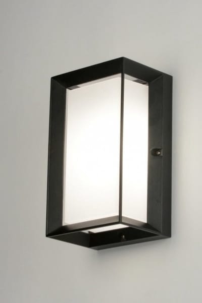 Lumidora Wandlamp 71520 - Voor buiten - CAMDEN - E27 - Zwart - Kunststof - Buitenlamp - Badkamerlamp - IP54