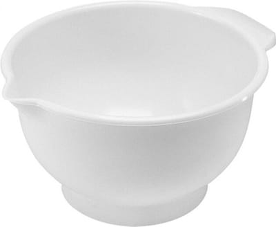 Beslagkom op voet kunststof - 4.0Ltr