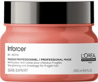L'OréAl Professionnel Serie Expert Inforcer Hair Mask 250 ml – Hair Mask, Strengthening, For Fragile Hair, Vitamin B6, Suitable For Post-Shampoo Treatment