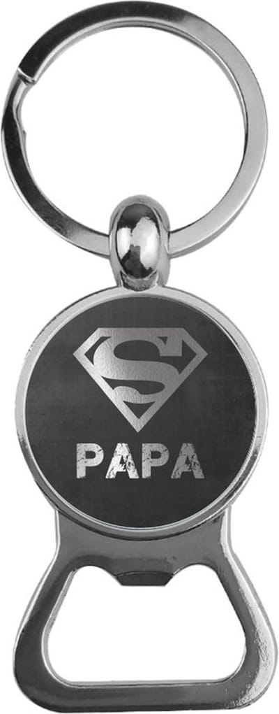 Bieropener Glas -  Super Papa