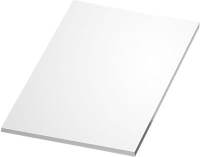 PVC Platen - Kunststof Panel - Doe-het-zelf Projecten - Hoge Sterkte Duurzaam - 8 mm Dik - Wit