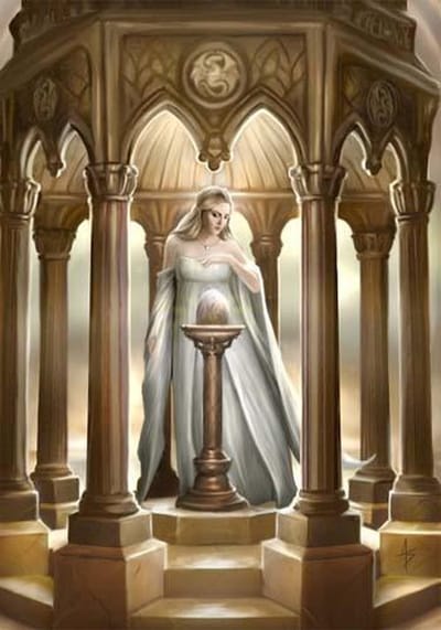 Anne Stokes Wenskaart the Egg