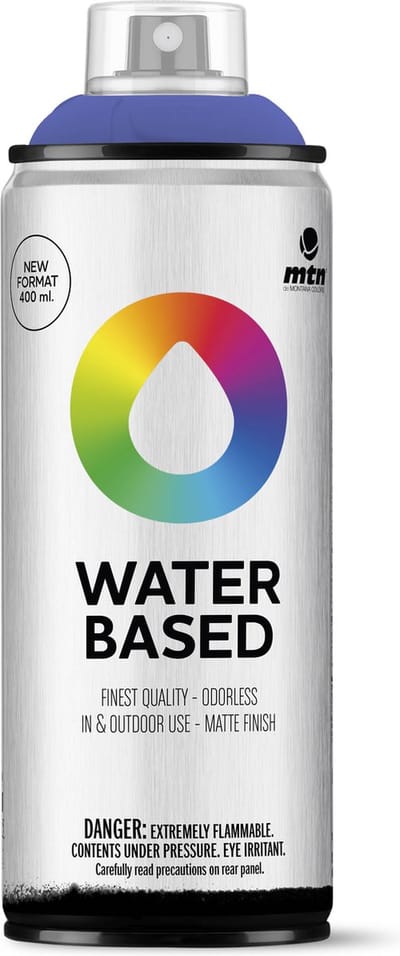 MTN Water Based Spuitbus - verf op waterbasis - RV-173 Ultraviolet - 400ml
