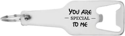 Akyol - jij bent speciaal voor mij flesopener - Vriend - familie - cadeau - 105 x 25mm