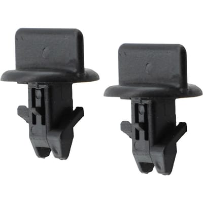 2 Stuks Zwart Achterbumper Hitch Cover Noten 68249278AA Voor Dodge Durango 2014-2022 black
