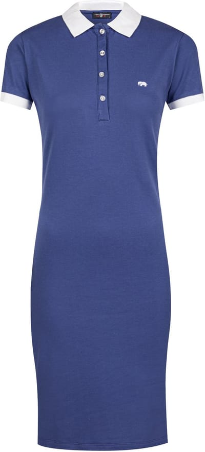 Jimmy Sanders Jurk - Knielengte - Katoenen - Korte Mouw Dames Sax - S