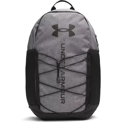 Under Armour Hustle Sport 6.0 Backpack Unisex Rugzak - Grijs - Zwart