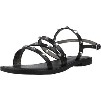 GEOX MADDALUSIA C DAMES Sandalen - ZWART - Maat 37