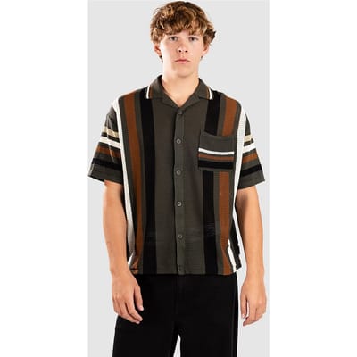 Redefined Rebel RREduardo Knit Boxy Fit Shirt patroon