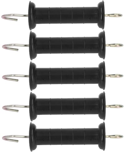 Dailygoods - 5 Stuks Geïsoleerde Handvatten voor Elektrische Hekken