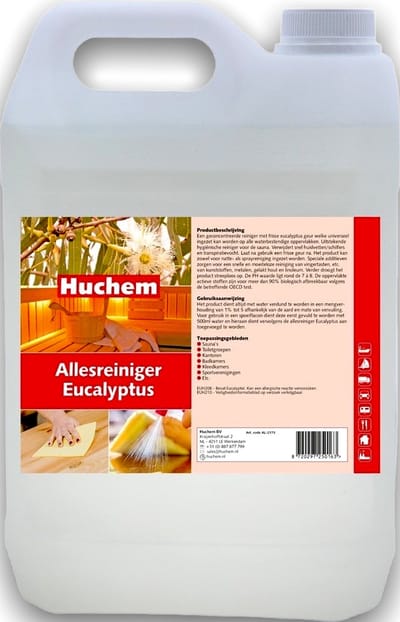 Allesreiniger Eucalyptus 5 L – universele vloer & oppervlak reiniger | Topkwaliteit | Geur