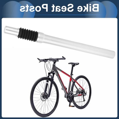 Fiets Zadelpennen 27.2x350mm Aluminium Schokabsorberend Zadelpost voor Comfortabel Fietsen en Verstelbare Hoogte