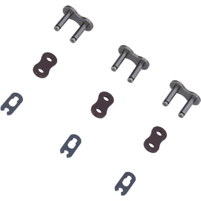 9 stuks Kettingschakel Connector Clip Staallegering voor ATV Motorfiets Crossmotor 530H Heavy Duty